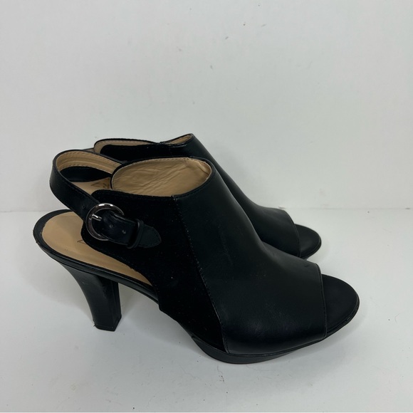 Naturalizer Shoes - Naturalizer Black Women's Heeled Sandals Clogs Womens 8